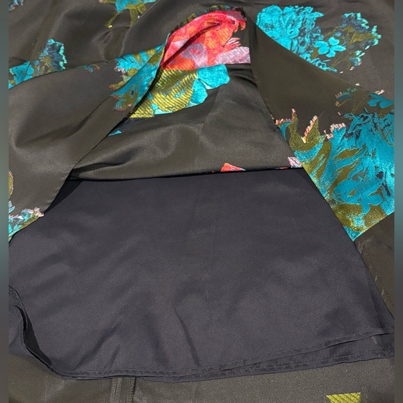 Anthropologie Maeve Ronette Jacquard Midi Skirt Winter Holiday Party Size 10 - Picture 10 of 10